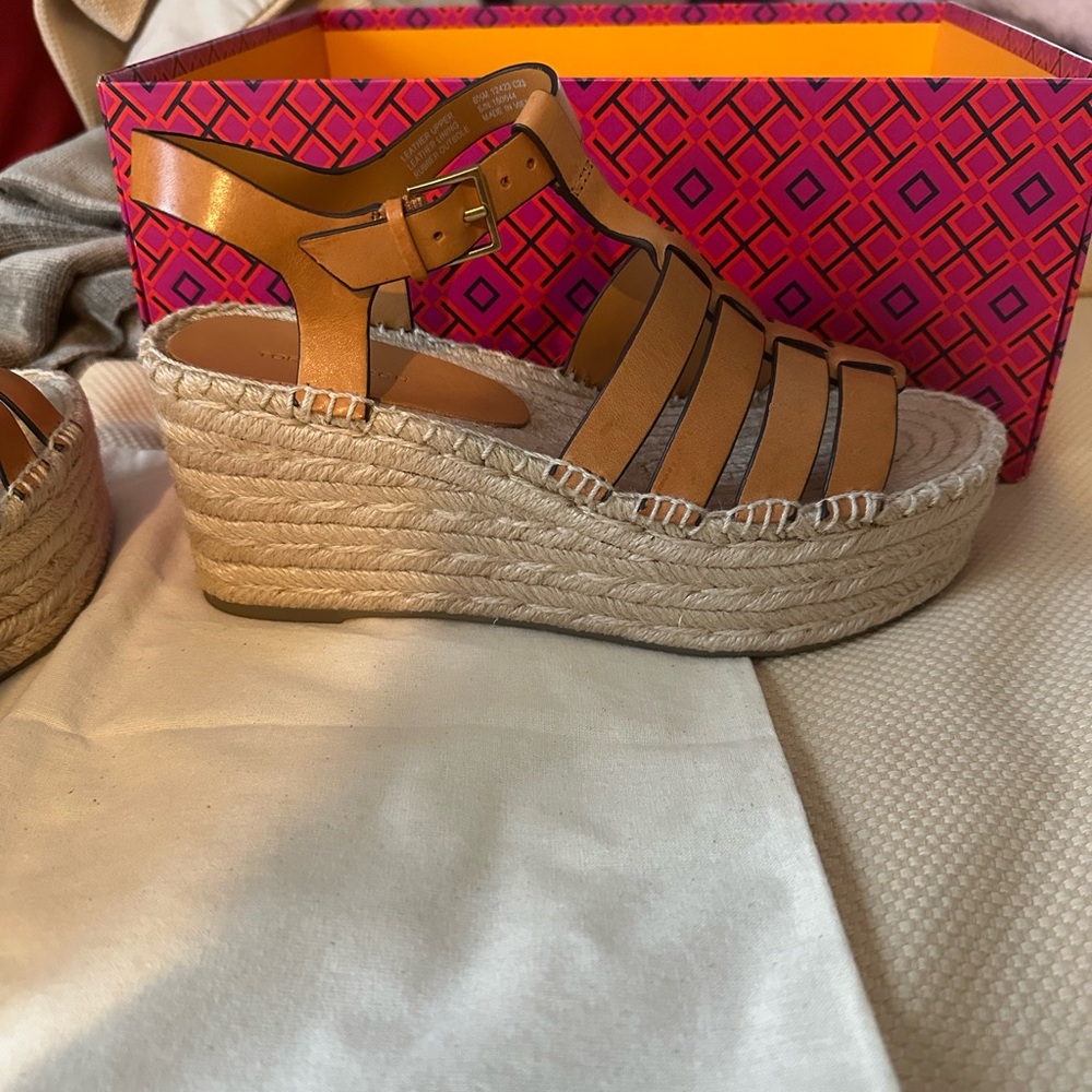 Tory Burch Fisherman Espadrille Wedge